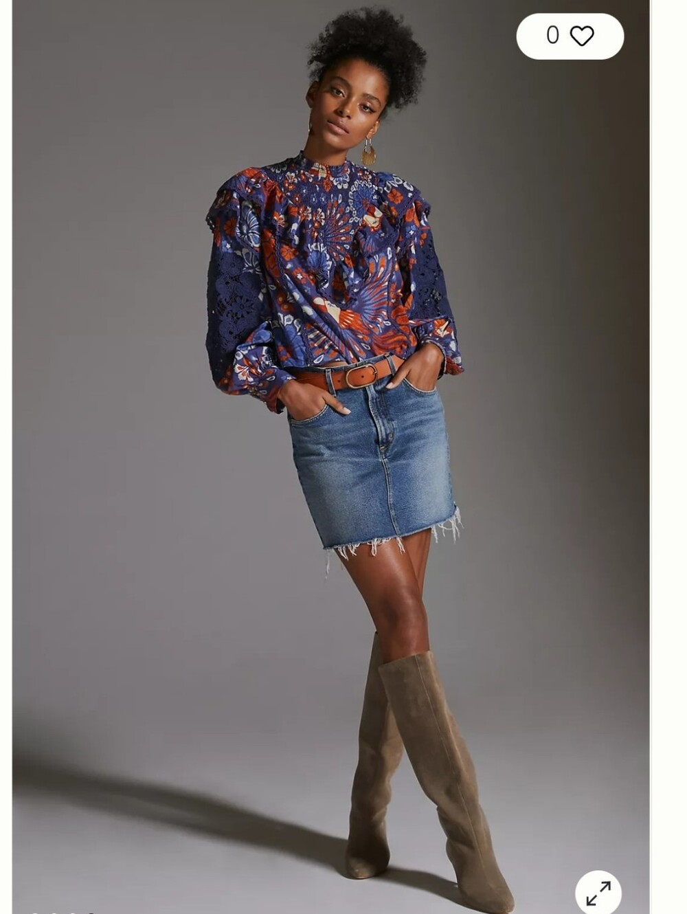 Farm Rio Smocked Blouse - Picture 5 of 12